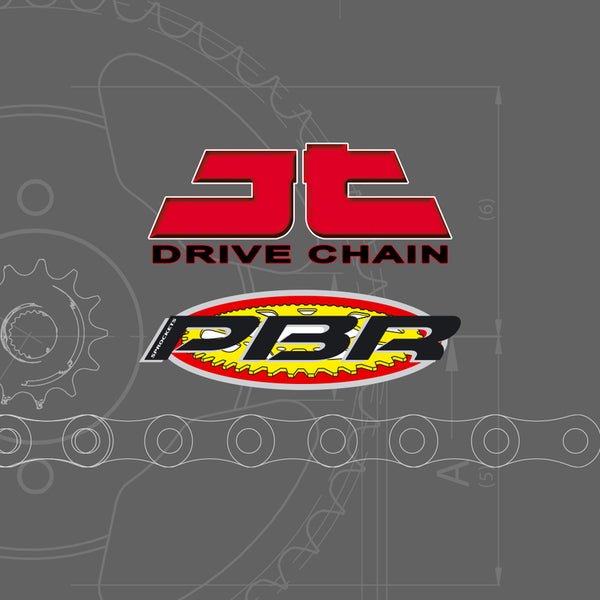 JT/PBR CHAIN ​​KIT 525Z3 15/43 Super-Reinforced-Ultra-Light Hard Anodized rear Sprocket-- _