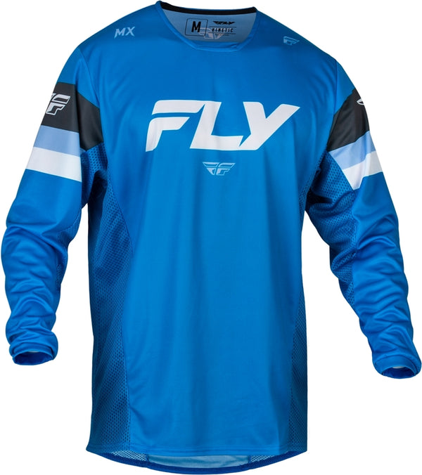 Fly Racing Kinetic Prix Jersey - hellblau/Holzkohle/Weiß 377-420L
