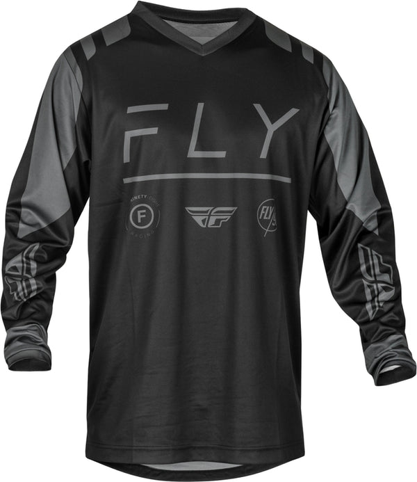 Fly Racing F-16 Jersey-Black/Holzkohle 377-921s