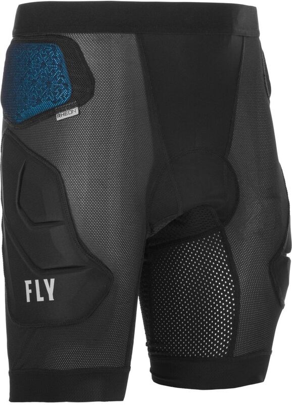 Fly Racing Revel Impact Protection Short - Black 360-9756s