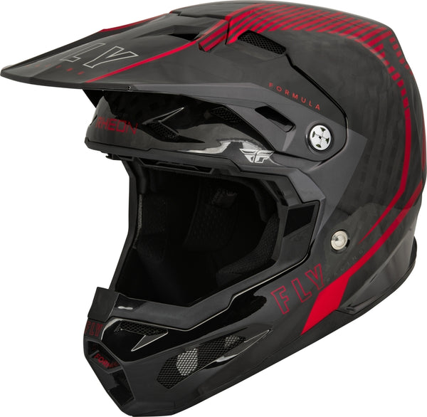 Fly -Racing -Formel Carbon -Tracer -Helm - Rot/Schwarz 73-443xs