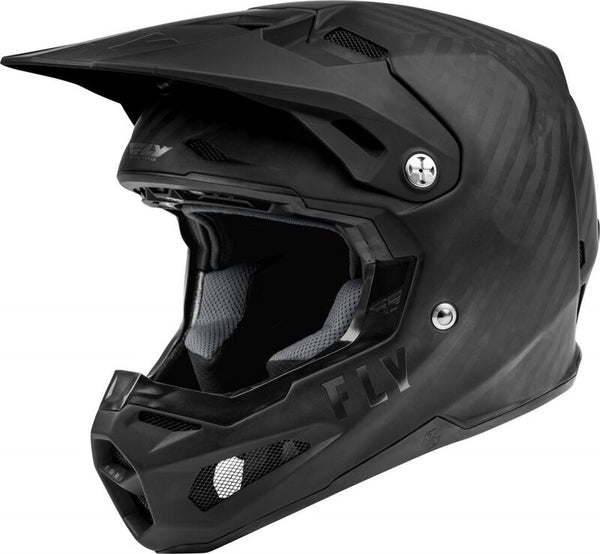 Escape Racing Formel Carbon Solid Helm - Math Black Carbon 73-44292X