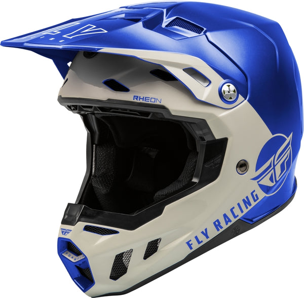 Fly -Racing -Formel CC -Mittelhelm - Metallic Blue/Hellgrau 73-4322XS