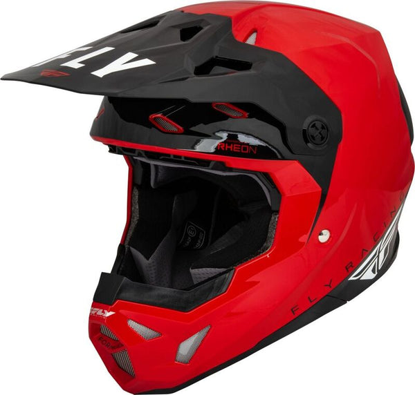 Fly Racing Formel CP Sllant Helm Rot/Schwarz/Weiß SM 73-0033s