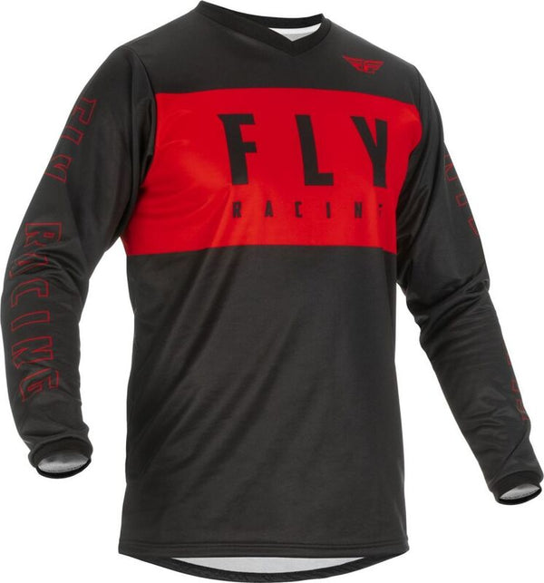 Fly Racing F-16 Jugendtrikot-Rot/Schwarz 375-923yx