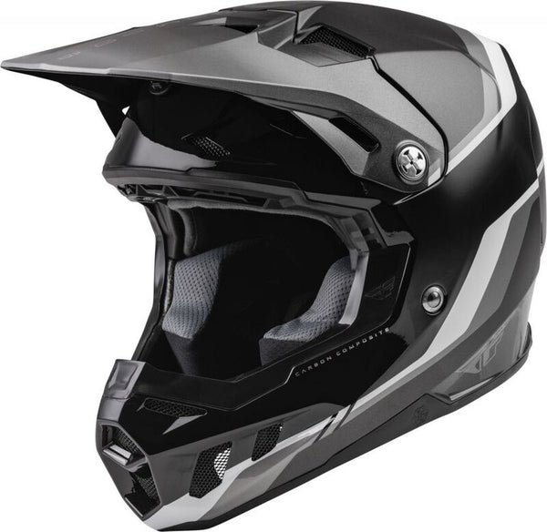 Fly Racing Formel CC-Fahrer Helm Schwarz/Chaokal/Weiß XL 73-4311x