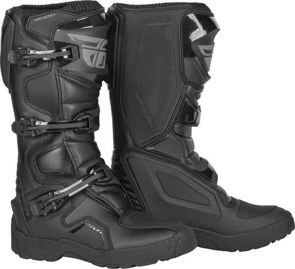 Fly Racing Maverik Enduro Boots Black SZ 12 364-69812