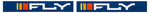 FLY Racing Zone Crossglasögon Marinblå/Vita – Röd/Rökfärgat Glas