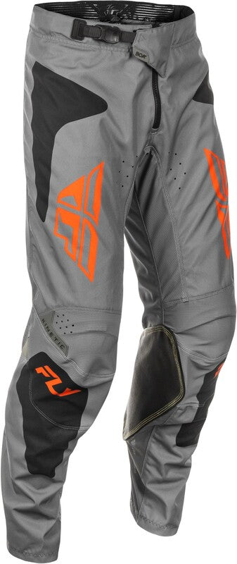 Fly Racing Kinetic Symhosen - Grau/Orange/Schwarz 378-43230