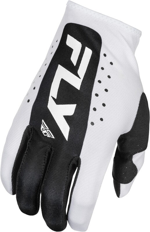 Fly Racing Lite Handschuhe - Weiß/Schwarz 378-7132X