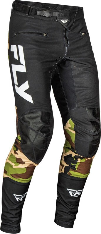 Fly Racing Rayce Fahrradhose - Schwarz/Camo 378-06032