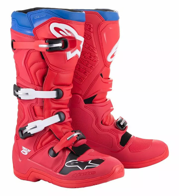 Alpinestars (MX) Boot Tech5 Red/Blue 12 2015015-323-12
