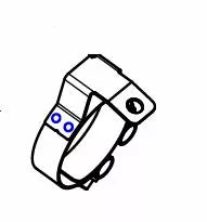 AKRAPOVIC-Klemme P-R185