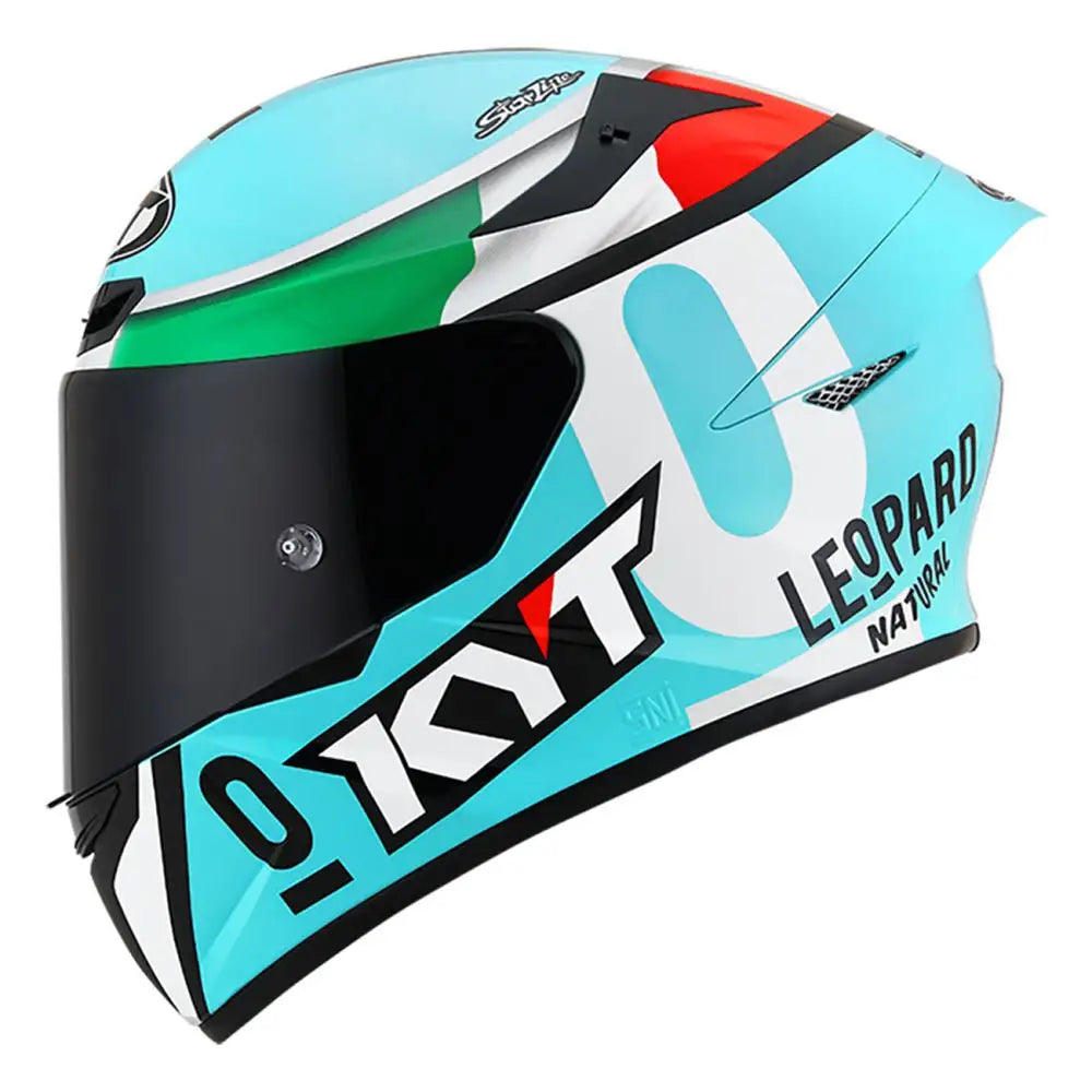 KYT Integral MC Helm TT-Revo Replik Leopard