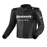 Shima Mc-Leather Jacke Str 2.0 Schwarz