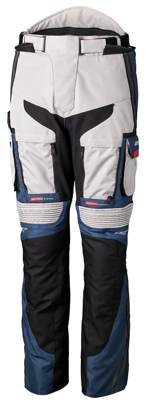 Rst textile mc-pants adventure-x gray /blue /red