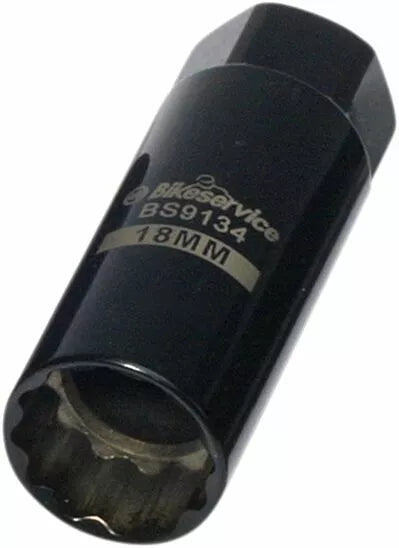 Bikeservice Tools Thin Plug Socket 18mm BS9134