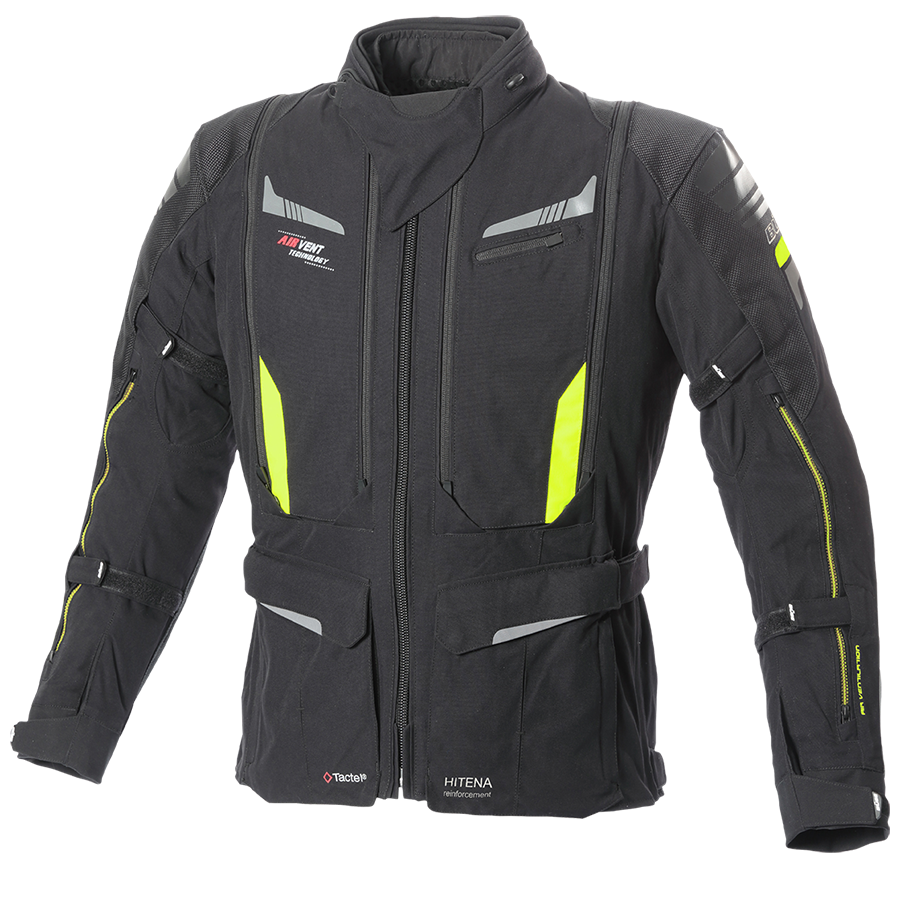 Buse Textile MC Jacke Agadir Schwarz