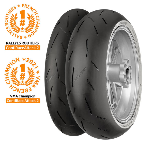CONTINENTAL Tyre CONTIRACEATTACK 2 STREET 200/55 ZR 17 M/C (78W) TL 