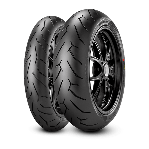 Pirelli Tire Diablo Rosso II (F) (K) Standard 120/70 Zr 17 m/c (58 W) TL