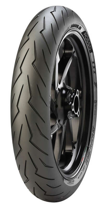 Pirelli Tire Diablo Rosso III (F) 120/70 ZR 17 m/c (58 W) TL