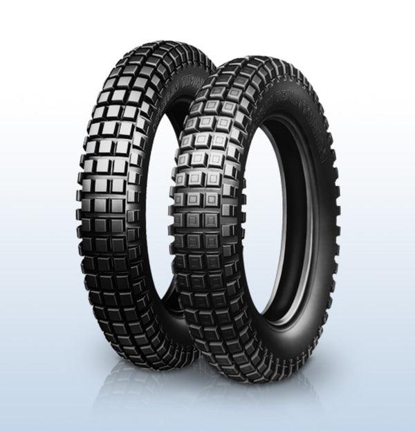 Michelin-Reifenversuch 2.75-21 45m TT