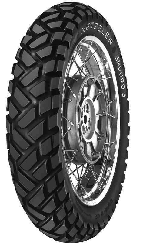 Metzeler Tire Enduro 3 Sahara 130/80-17 M/C 65S TT MST