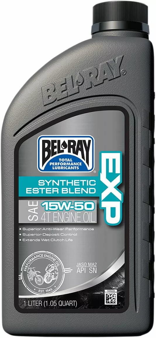 Bel-Ray Oil Exp Blend 4T 15W-50 1L 99130 B1LW