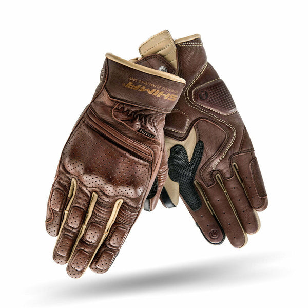 Shima Mc-Handschuhe Aviator Braun 