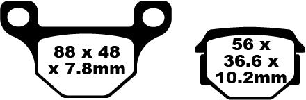 EBC BREAKPAD FA SOOHEN BIOGANISCHER FA093