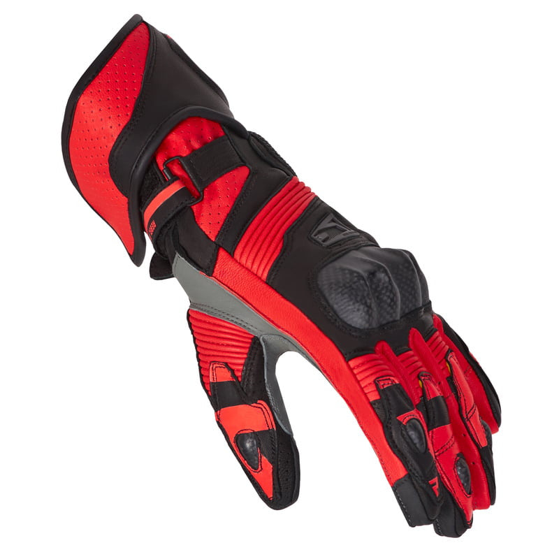 Rebelhorn MC-Sport Gloves Fighter Black /Red