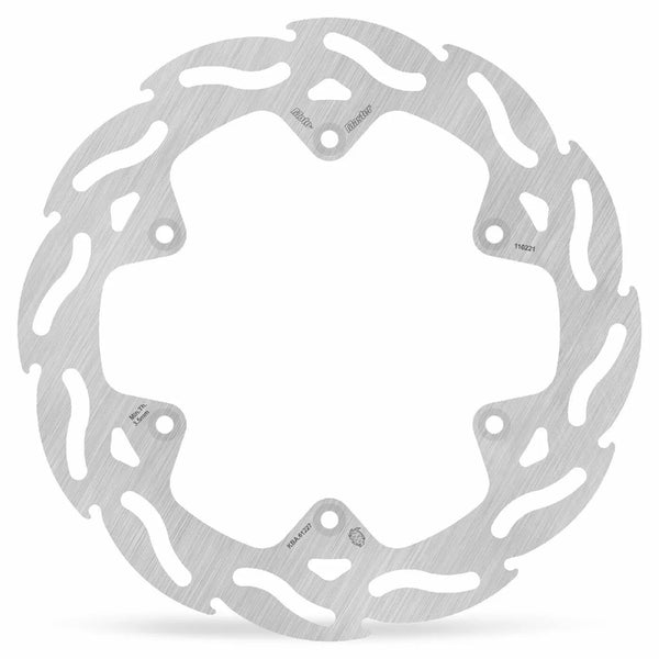 Moto-Master-Bremsscheibe Flamme hinten 110221