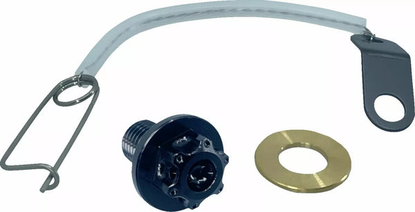 PSR drain plug 10x1.25x20 BLK 00-01942-22