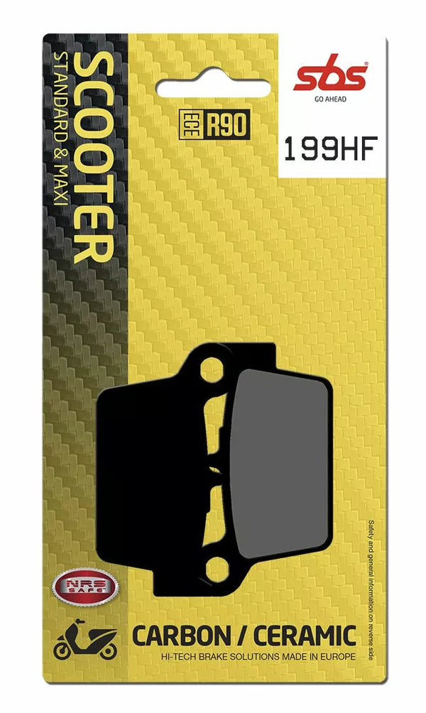 SBS -Bremsbelagauto/Cer Scoot 199HF