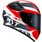 KYT Integral MC Helm TT-revo Gear E6 Schwarz /Rot