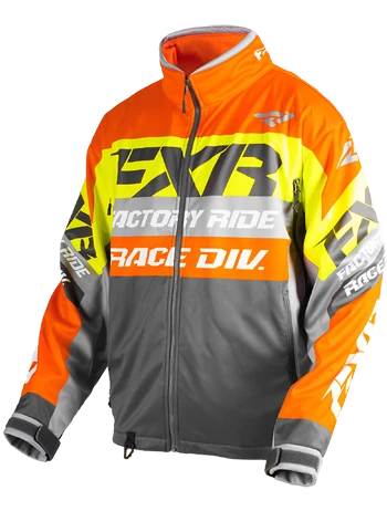 Cold Cross RR Jacke char/orange/hi-vis