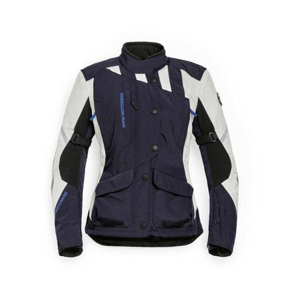 BMW Women Textile MC jacket Pacedry Adventure Blue