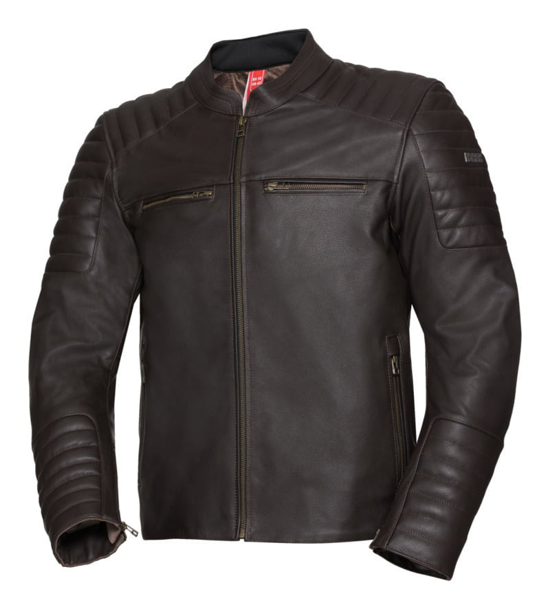 IXS MC-Leather Jacke LD klassisch dunkelbraun