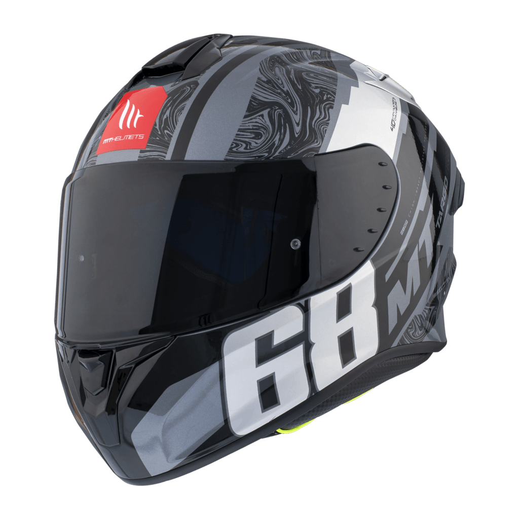 Mt Helmets Integral MC Helmet Targo Pro Welcome Gray