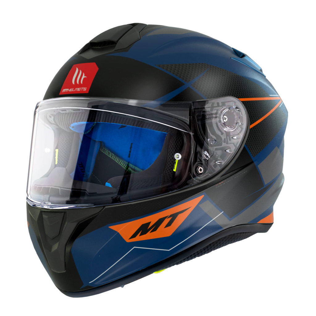 Mt Helmets Integral MC Helmet Targo Podium Azul