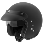 Rocc Open MC Helm Classic Pro Matt Black