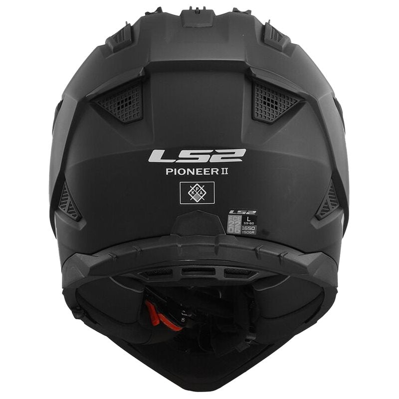 LS2 Abenteuer MC Helm Pionier Matt Black