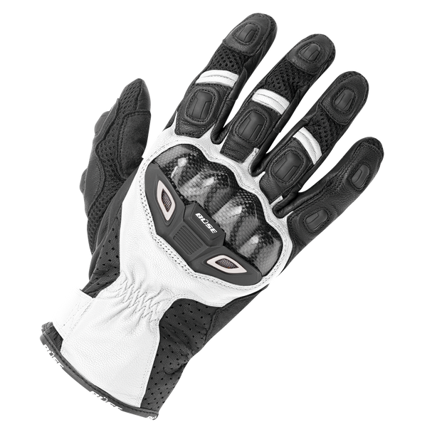 BÜSE Mc-Sport Gloves Airway Black / White 