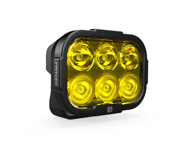 Denali DL6 HYBRID LED -LED -LICHT - gelbes Objektiv - Einheit (DNL.DL6.050.Y)