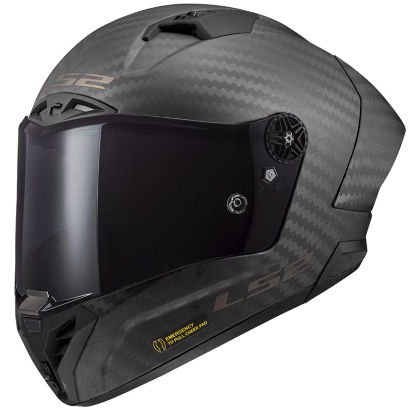 LS2 Integral MC Helmet Carbon Thunder GP Aero Matt Black