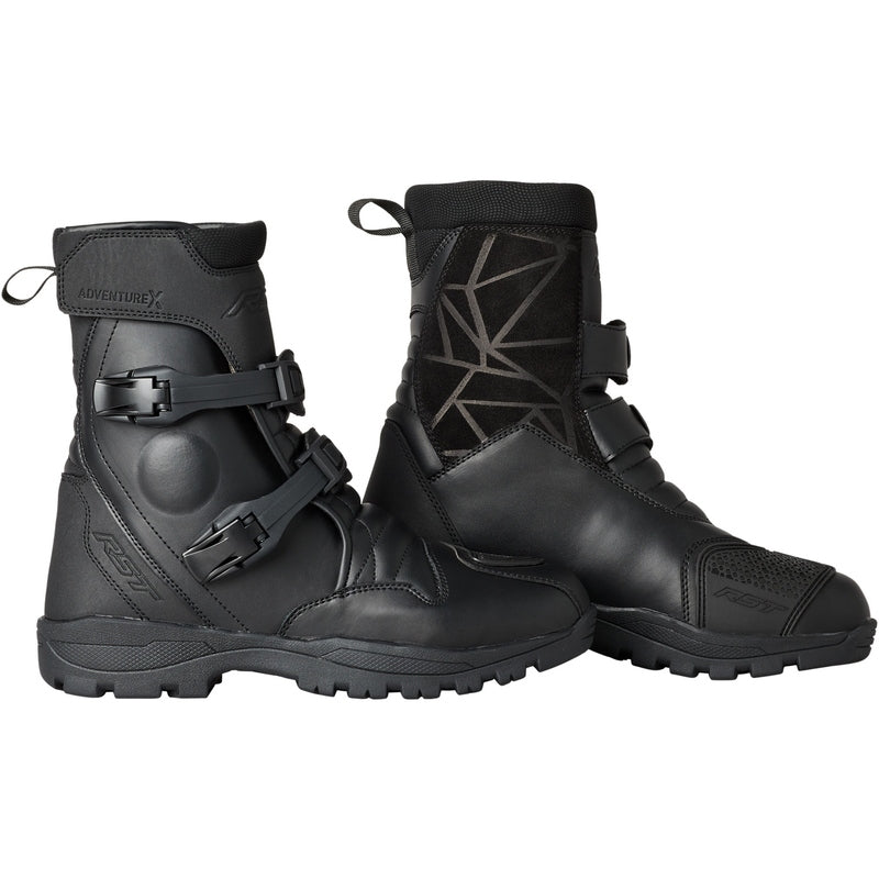 RST MC Boots Adventure-X kurz schwarz