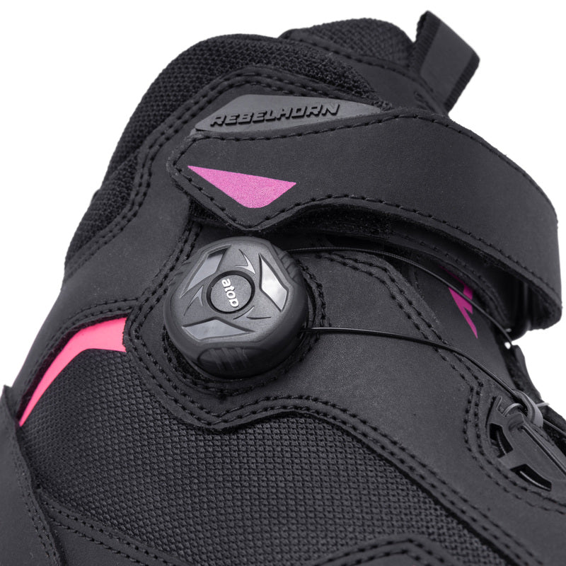 Rebelhorn Women Mc Schuhe Spark II Black /Pink