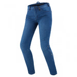 Shima Lady Kevlar Mc-Jeans Metro Blue