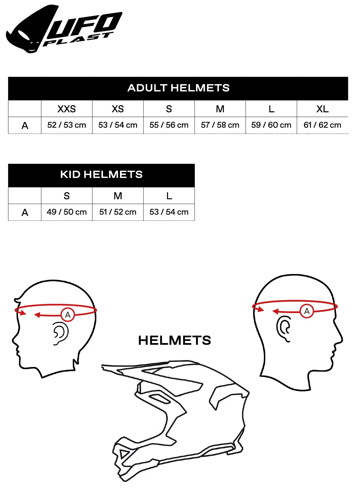 UFO Jet MC Helm Sheratan Black /Rot