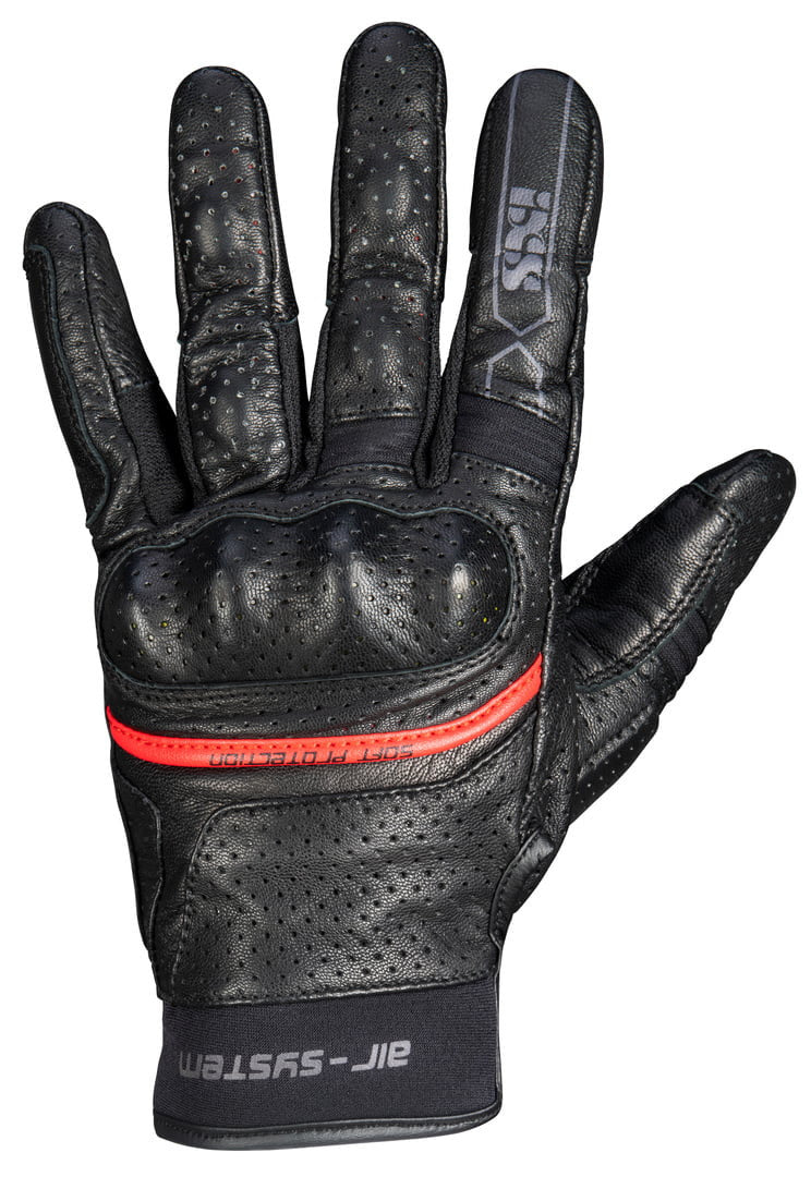 IXS MC Handschuhe Wüstenluft schwarz